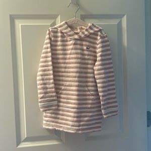 Little girls vineyard vines long sleeve hooded coverup